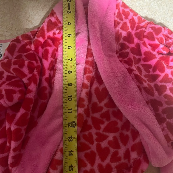 Brand new Dog-robe Pink Heart Patterned - Picture 8 of 9